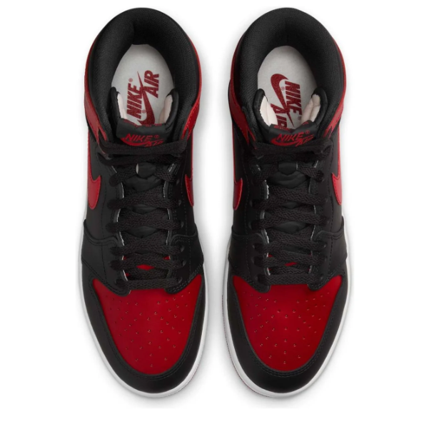 Air Jordan 1 Retro High '85 'Bred' 2025 Black / Varsity Red Sneakers
