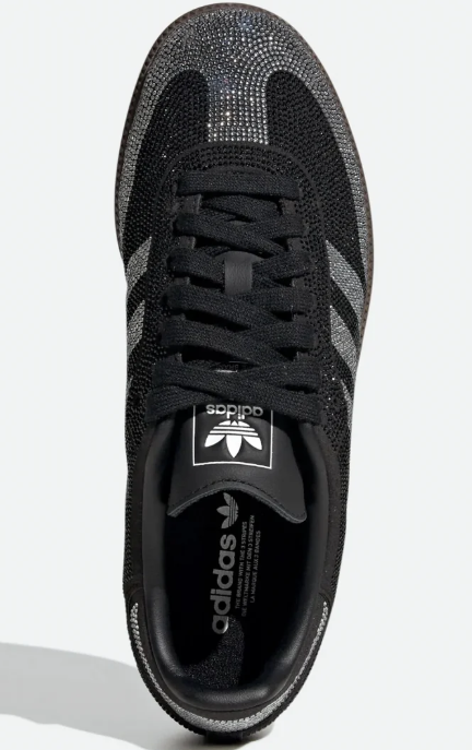 Women's adidas Samba OG Rhinestone Black Sneakers