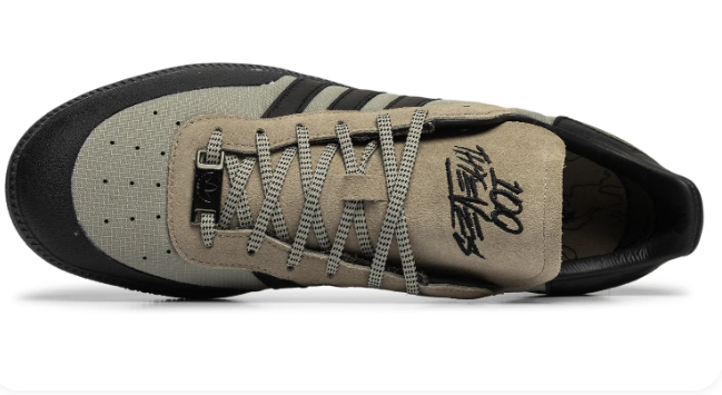 adidas x 100 Thieves Palos Hills – Silver Pebble / Core Black | JR5536