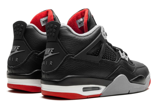 Grade School Air Jordan 4 Retro 'Bred Reimagined' Sneakers