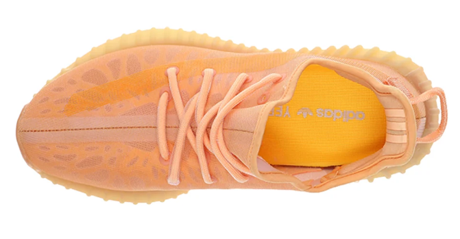 adidas Yeezy Boost 350 V2 Peach Orange Sneakers