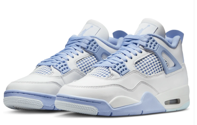 Women's Air Jordan 4 Retro 'Forget Me Not' Sneakers