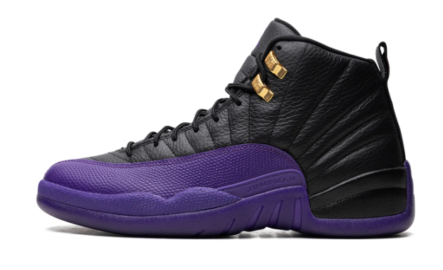Air Jordan 12 Retro 'Field Purple' Black / Purple Sneakers