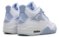 Women's Air Jordan 4 "Aluminum" – White / Aluminum Blue