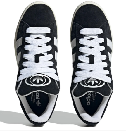 adidas Campus – Core Black / Cloud White | HQ8708