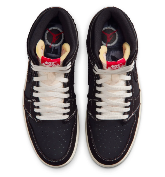 Air Jordan 1 Retro High OG 'FC' Black High-Top Sneakers