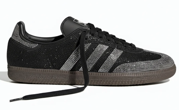 Women's adidas Samba OG Rhinestone Black Sneakers