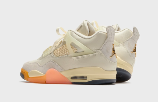 Women's Air Jordan 4 Retro – Coconut Milk / Muslin / Bright Mango