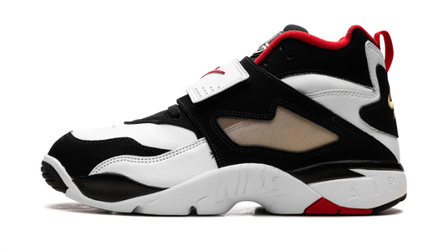 Nike Air Diamond Turf '49ers' Black / White / Red Sneakers