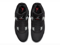 Air Jordan 4 Retro 'Black Canvas' Black / Grey Sneakers