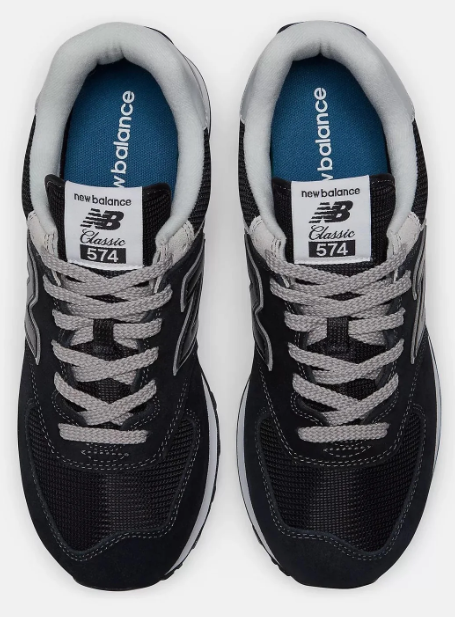 New Balance 574 – Suede & Mesh Sneakers