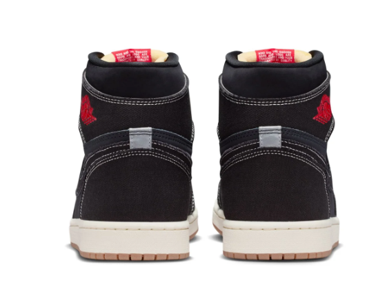 Air Jordan 1 Retro High OG 'FC' Black High-Top Sneakers