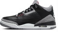 Air Jordan 3 'Black Cement' 2024 Black / Grey Sneakers