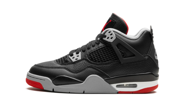 Grade School Air Jordan 4 Retro 'Bred Reimagined' Sneakers
