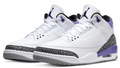 Air Jordan 3 Retro 'Dark Iris' White / Purple Sneakers