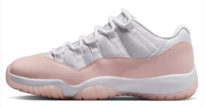 Women's Air Jordan 11 Low – Pink / White | AH7860-160