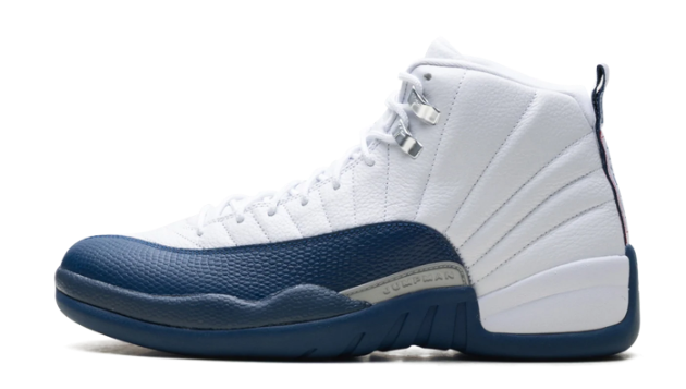 Air Jordan 12 Retro 'French Blue' 2025 White / Blue Sneakers