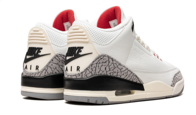 Air Jordan 3 Retro 'White Cement Reimagined' Sneakers