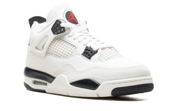 Air Jordan 4 'Flight Club' Sail / Black / University Red Sneakers