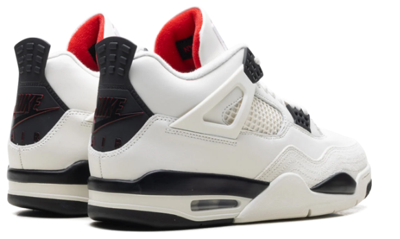 Air Jordan 4 'Flight Club' Sail / Black / University Red Sneakers