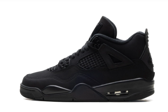 Air Jordan 4 Retro GS "Black Cat" 2025 – Non-Retail UA-Grade