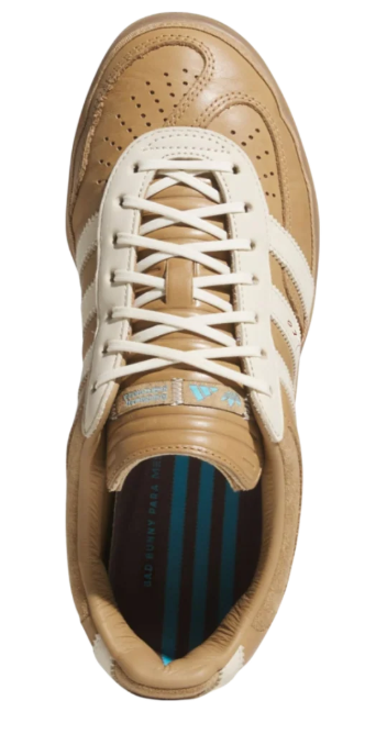adidas Gazelle Indoor x Bad Bunny x Lionel Messi 'Tan / Cream' Sneakers