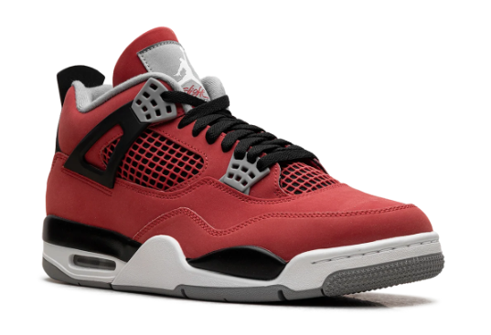 Air Jordan 4 Retro 'Toro Bravo' 2026 Fire Red Sneakers