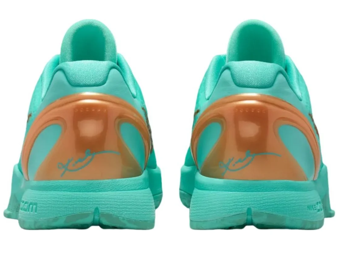 Nike Kobe 6 Protro “Jalen Brunson Statue of Liberty” – Hyper Turquoise / Metallic Copper