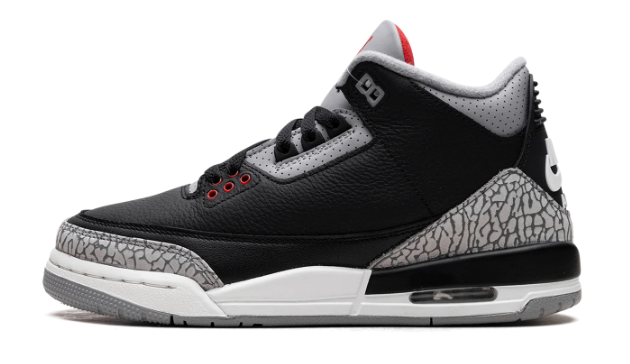 Air Jordan 3 Retro (GS) – Black Cement