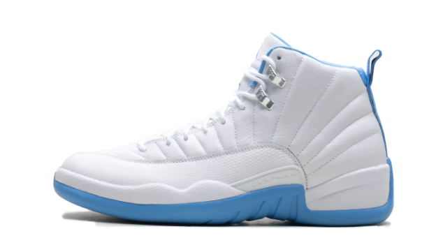 Air Jordan 12 Retro 'Melo' White / Blue Sneakers