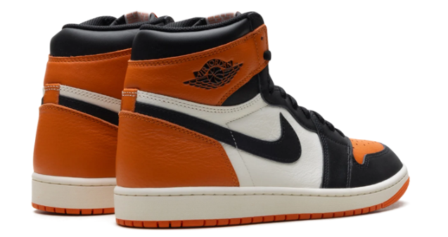 Air Jordan 1 High 'Shattered Backboard' Black / Sail / Starfish Sneakers