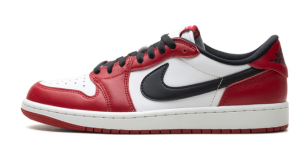Air Jordan 1 Low OG 'Chicago' Varsity Red / Black / Summit White Sneakers