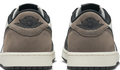 Air Jordan 1 Low 'Mocha' Brown / White / Black Sneakers