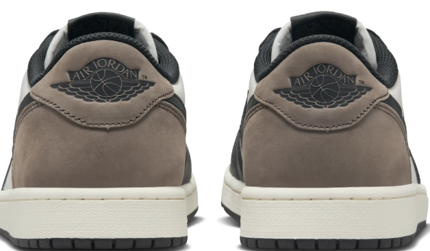 Air Jordan 1 Low 'Mocha' Brown / White / Black Sneakers