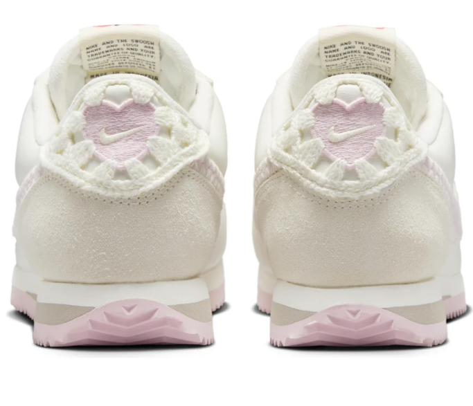 Women's Nike Cortez "Valentine's Day" (2025) – Sail / Pink Foam