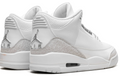 Air Jordan 3 'Pure Money' 2025 White / Metallic Silver Sneakers