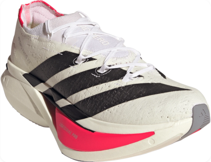 adidas Adizero Prime X 3 Strung 'White / Black / Red' Running Shoes