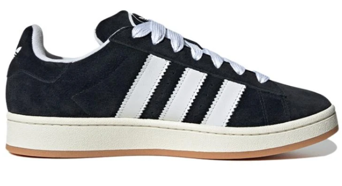 adidas Campus – Core Black / Cloud White | HQ8708