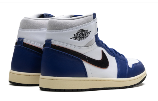 Pre-Owned Air Jordan 1 High – Blue / White / Black