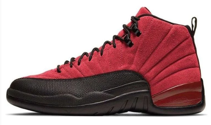 Air Jordan 12 Retro 'Reverse Flu Game' Varsity Red / Black