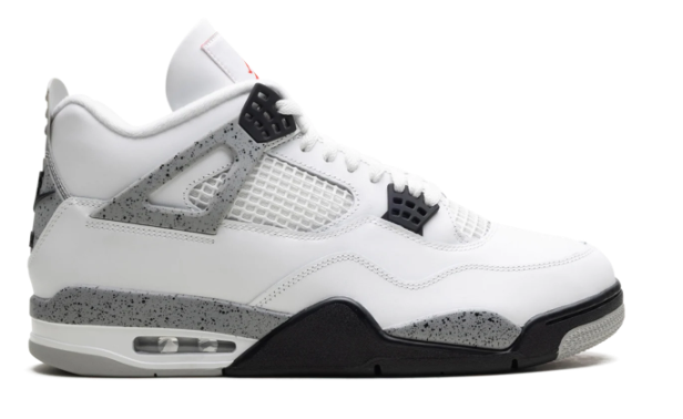 Air Jordan 4 Retro 'White Cement' 2025 Sneakers
