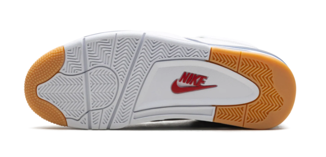 Nike SB x Air Jordan 4 'Navy' White / Navy Sneakers