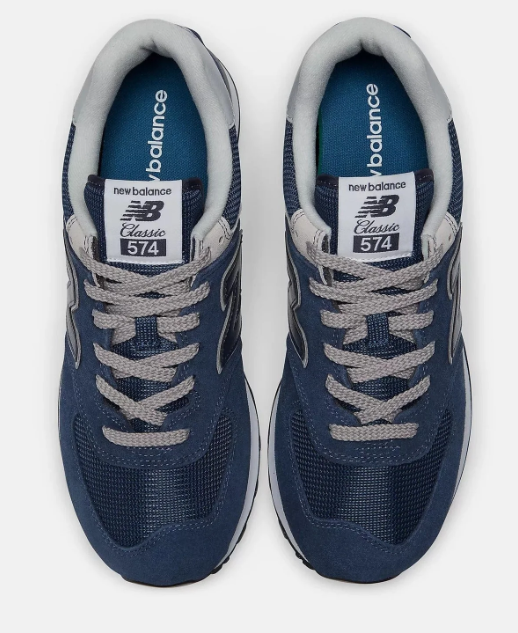 New Balance 574 – Navy / Grey / White