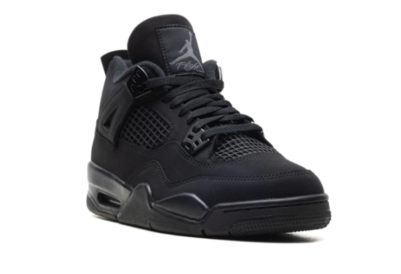 Air Jordan 4 Retro GS "Black Cat" 2025 – Non-Retail UA-Grade