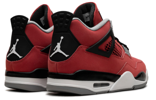 Air Jordan 4 Retro 'Toro Bravo' 2026 Fire Red Sneakers
