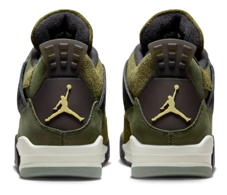 Air Jordan 4 Retro SE 'Craft Olive' Medium Olive Sneakers