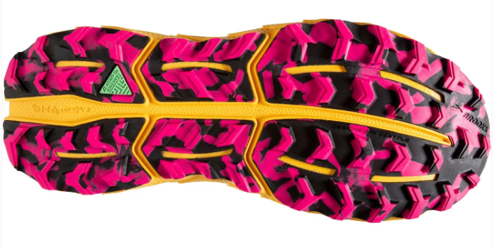 Brooks Cascadia 17 Trail Running Shoes – Pink/Black/Yellow