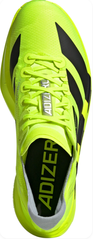 Men's adidas Adizero Adios Pro 4 Yellow Running Shoes