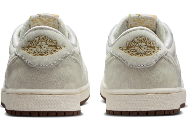 Air Jordan 1 Retro Low OG 'Chinese New Year' 2026 Football Grey Sneakers