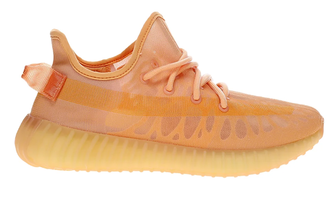 adidas Yeezy Boost 350 V2 Peach Orange Sneakers